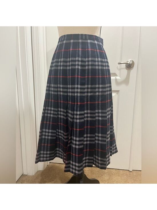 Burberrys Dresses & Skirts - BURBERRYS JAPAN VINTAGE PLEATED BLUE SKIRT